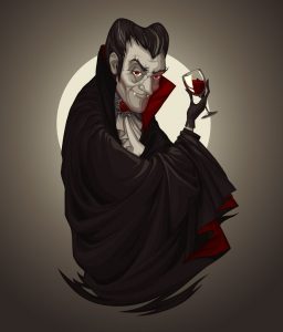 Мультипликационный персонаж Дракула