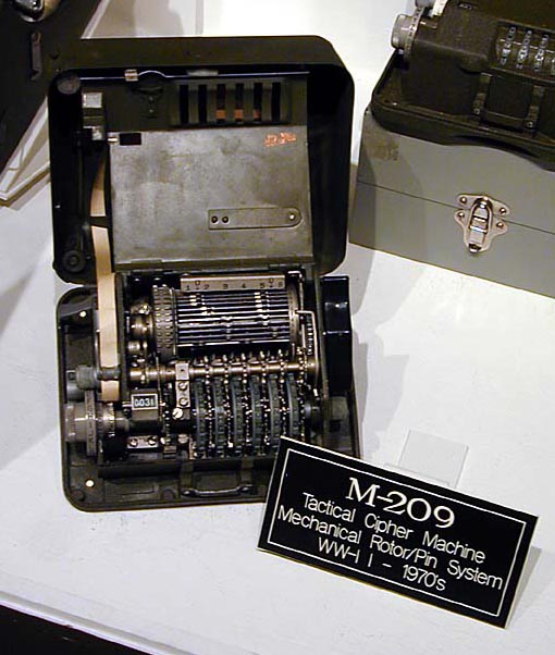 Криптография. Криптографическая машина М-209