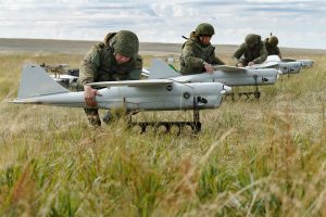Российский многофункциональные беспилотные комплексы «Орлан-10»