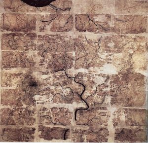 Шелковая карта времен ранней Западной Хань